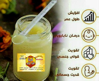 ژل رویال ایرانی 50 گرمی درجه یک