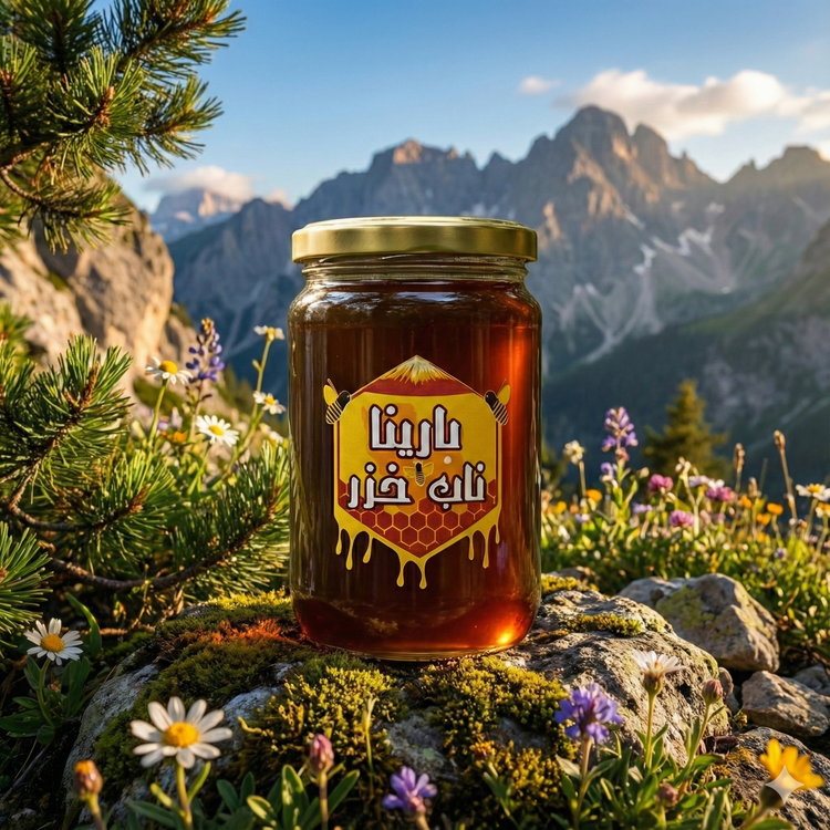 عسل طبیعی (۱۰۰۰گرمی) کوهستان درمانی و خالص
